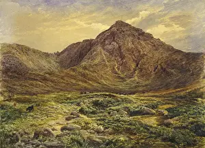 Slieve Prints: Slieve Bernagh from the Trassey Bog, Mourne Mountains
