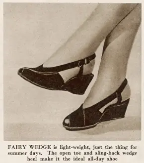 Sling Back Fairy Wedge