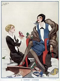 Images Dated 17th April 2012: A Slippery Customer by W. S. Hutton 1927