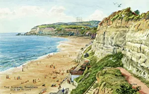 Slipway Prints: Slipway, Sandown, Isle of Wight