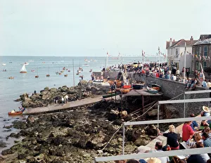Slipway Prints: The slipway, Seaview, Isle of Wight