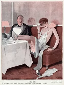 Images Dated 14th September 2015: Sloshed Woman 1928