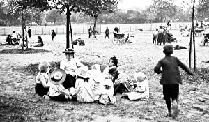 Slum Prints: A Slum Nurse, St. James's Park, London