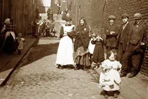 Slums in Byker, Newcastle-upon-Tyne