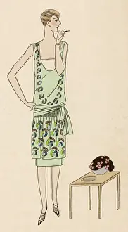 Elegantly Prints: Smaking Lady 1926