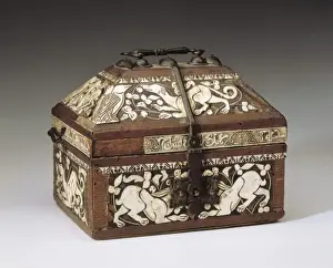 Hares Prints: Small chest of the hares. 11th -12th c. Made