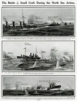 Small craft in North Sea action by G. H. Davis