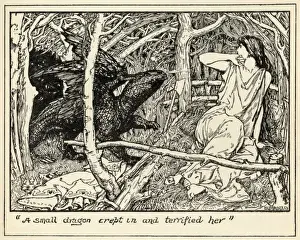 Terrified Prints: A Small Dragon