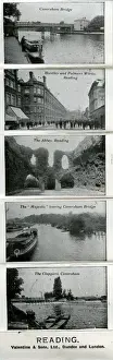 Biscuits Prints: Small fold-out views of Reading, Berkshire