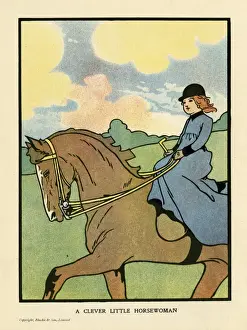 Small Girl on Horse
