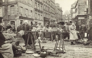 Images Dated 5th May 2011: Small Market in Rouen, Normandy