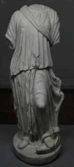 Draped Prints: Small statue of Tyche/Fortuna. 1st century AD