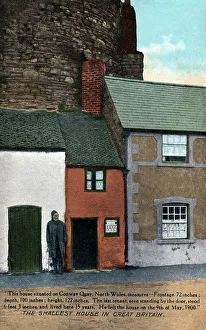 Conway Prints: Smallest house in Great Britain - Conwy