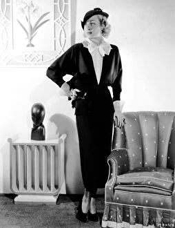 Smart suit designed by Dolly Tree for Carole Lombard