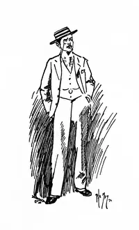 Monacle Prints: Smart young Gent, on the prowl at the seaside