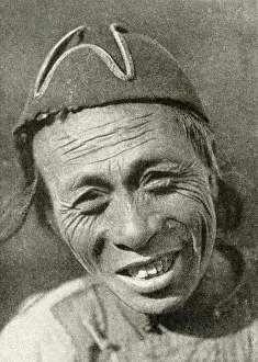 Wrinkles Prints: Smiling fisherman, Zhoushan Island, China, East Asia