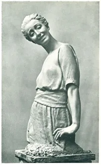 Slender Prints: Smiling Woman