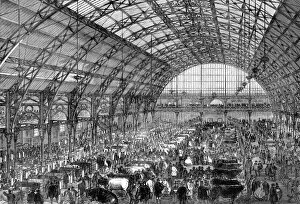 Smithfield Cattle Show, Agricultural Hall, Islington, 1862