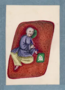 Opium Prints: Smoker on Mat