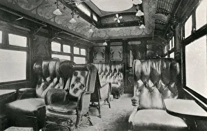 Images Dated 24th October 2019: Smoking car of the Cote d Azur Express