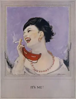 Masque Prints: Smoking masque