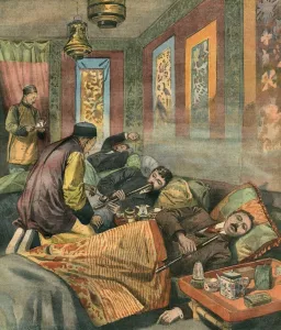 Images Dated 16th September 2011: Smoking opium in France