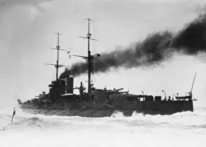 Dreadnought Prints: SMS Tegetthoff, Austrian battleship, WW1