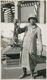 Snake Charmer - South Africa Date: circa 1920s