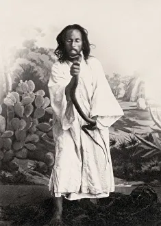 Charmer Prints: Snake charmer, Tangier, Morocco