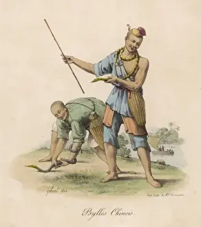 Handlers Prints: Snake Handlers - China