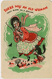 Images Dated 18th February 2016: Snap card - There was an old woman