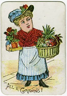 Snap Prints: Snap Playing Card - All a Growing