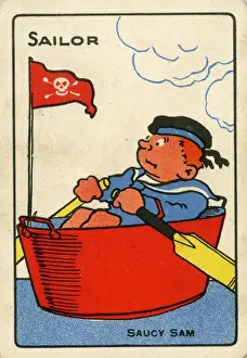 Snap Prints: Snap Playing Cards - Sailor - Saucy Sam