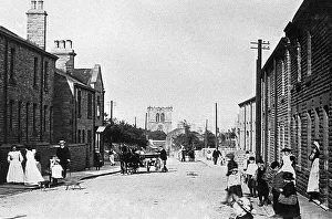 Snape Hill Road, Darfield, early 1900s
