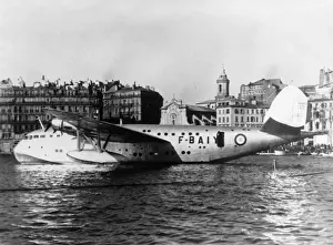 Sncase Se-200 Parked Floating at in a Harbour