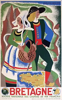 Roland Prints: SNCF poster, Bretagne