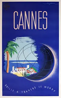 Sncf Prints: SNCF poster, Cannes