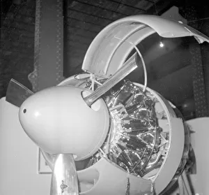 Aeronautique Gallery: SNECMA 14R at the Paris Salon Aeronautique 1949