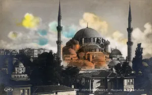Suleyman Prints: The Sniye Mosque, Istanbul, Turkey The S&#x2c979b61niye Mosque, Istanbul, Turkey