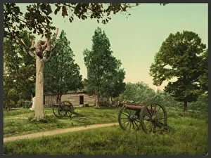 Head Quarters Prints: The Snodgrass House, Thomass headquarters at Chickamauga
