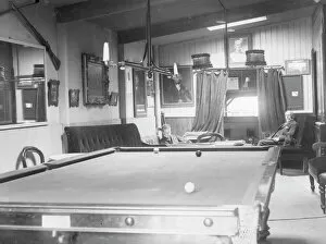 Seat Collection: Snooker room with two players