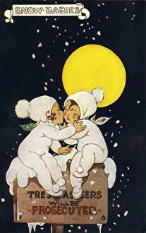 Wheeler Collection: Snow Babies -- Trespassers will be Prosecuted