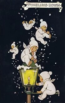 Tumbling Collection: Snow Babies - Tumbling Down by Dorothy Wheeler
