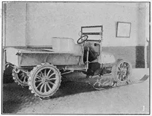 Snow Car of the Nimrod Antarctic Expedition, 1909