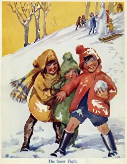 Snow fight