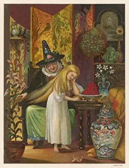 Brushing Prints: The Snow Queen