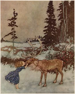 Hans Prints: The Snow Queen - Edmund Dulac