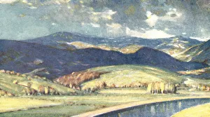 Holmes Collection: Snow Showers On Malham Moor