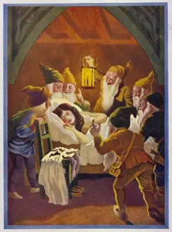 Crowded Prints: Snow White and 7 Dwarfs