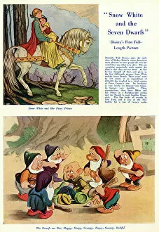 Fairy Collection: Snow White & the Seven Dwarfs released in UK, 1938